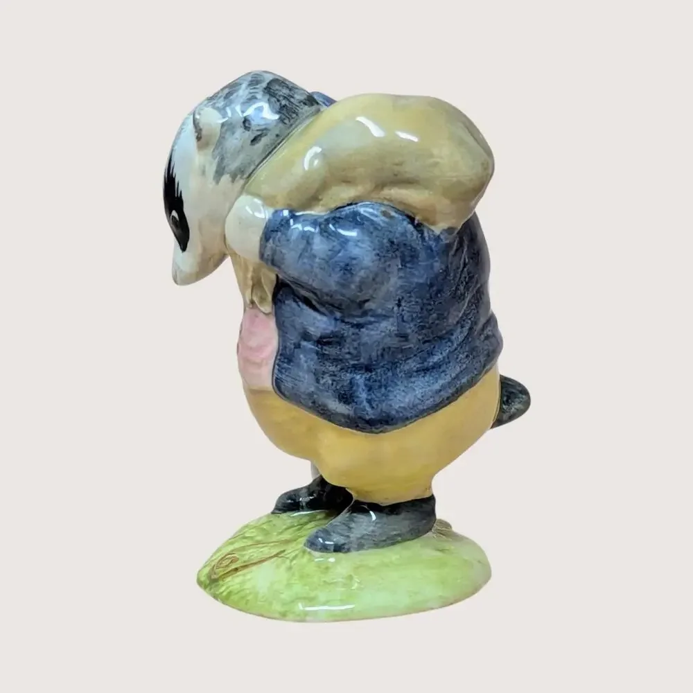 1970s Beswick F Warne Porcelain Tommy Brock Figurine